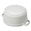 Hrnec COCOTTE 28 cm, bílý lanýž, litina, Staub
