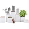 Blok na nože 18 cm, multifunkční, bílá, keramika, ZWILLING