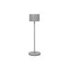 Přenosná stolní lampa FAROL, LED, šedá, Blomus