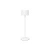 Přenosná stolní lampa FAROL, LED, bílá, Blomus