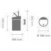 dotykovy odpadkovy kos touch bin brabantia matny ocelovy 3 l 6