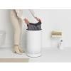 kos na pradlo s plastovym vikem brabantia bily 60 l 5