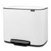 pedalovy odpadkovy kos bo brabantia bily 11 23 l 2