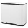 pedalovy odpadkovy kos bo brabantia bily 11 23 l 3