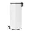 pedalovy odpadkovy kos newlcon brabantia bily 30 l 2