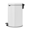 pedalovy odpadkovy kos newlcon brabantia bily 20 l 2