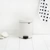 pedalovy odpadkovy kos newlcon brabantia bily 5 l 5