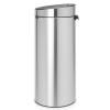 dotykovy odpadkovy kos touch bin new brabantia matny ocelovy 30 l 2