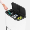 dotykovy odpadkovy kos bo touch bin brabantia bily 3 x 11 l 6