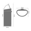 dotykovy odpadkovy kos touch bin new brabantia leskly ocelovy 40 l 6