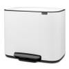 pedalovy odpadkovy kos bo brabantia bily 36 l 2