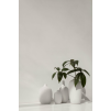 vaza ceola blomus bila 18 5 cm 2