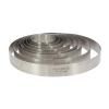 round tart ring ht 35 cm valrhona perforated stainless steel