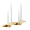 Set svícnů SQUARE CANDLE Höfats zlatý 4 ks 5