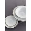 Jídelní miska ICE WHITE 24,5 cm, 550 ml, MIJ