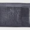 Talíř na sushi a sashimi LINES 21 x 13 cm, černá, MIJ