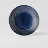 Jídelní talíř RIDGED INDIGO 25 cm, MIJ