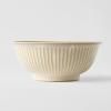 Udon mísa RIDGED ALABASTER 18 cm, MIJ