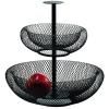 Etažér MESH 30 cm, černá, Philippi