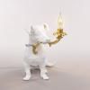 Stolní lampa RIO 42 cm, bílá, Seletti