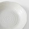 Jídelní miska WHITE SPIRAL 23,5 cm, 600 ml, MIJ