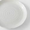 Jídelní talíř WHITE SPIRAL 24,5 cm, bílá, MIJ