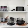 Sada hrnců INGENIO BLACK STONE L3998702, sada 7 ks, černá, hliník, Tefal