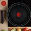 Sada hrnců INGENIO BLACK STONE L3998902, sada 4 ks, černá, hliník, Tefal