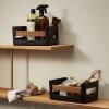 Kuchyňský organizér NORDIC KITCHEN 27 x 19 cm, černá, plast/bambus, Eva Solo