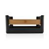 Kuchyňský organizér NORDIC KITCHEN 27 x 19 cm, černá, plast/bambus, Eva Solo