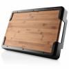 Servírovací podnos NORDIC KITCHEN 50 x 35 cm, černá, plast / bambus, Eva Solo