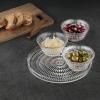 Miska na tapas ETHNO 190 ml, sada 3 ks, s talířem, čirá, Nachtmann