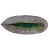 Servírovací talíř MIDORI 32,5 x 13,5 cm, zelená, keramika, MIJ