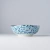 Jídelní miska BLUE DAISY 20 cm, hnědá, keramika, MIJ