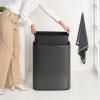 Dotykový odpadkový koš BO TOUCH BIN 60 l, sebevědomě šedá, ocel, Brabantia