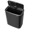 Dotykový odpadkový koš BO TOUCH BIN 60 l, sebevědomě šedá, ocel, Brabantia