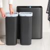 Dotykový odpadkový koš BO TOUCH BIN 2x 30 l, sebevědomě šedá, ocel, Brabantia
