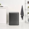 Dotykový odpadkový koš BO TOUCH BIN 2x 30 l, sebevědomě šedá, ocel, Brabantia