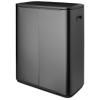 Dotykový odpadkový koš BO TOUCH BIN 2x 30 l, sebevědomě šedá, ocel, Brabantia
