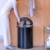 Koš na prádlo SELECTOR 55 l, matná černá, ocel, Brabantia