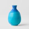 Láhev na saké TURQUOISE 300 ml, modrá, keramika, MIJ