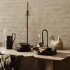 Servírovací podnos GRIB 28 cm, černá, železo, ferm LIVING