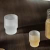 Sklenice na vodu RIPPLE 200 ml, sada 4 ks, bílá, ferm LIVING