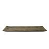 Servírovací talíř CONTOUR 33 x 10,5 cm, zelená, keramika, MIJ