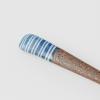 Jídelní lžíce STRIPE 12,5 cm, modrá, keramika, MIJ