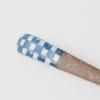 Jídelní lžíce CHECKERBOARD 12,5 cm, modrá, keramika, MIJ