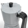 Moka kávovar MOSHI 400 ml, šedá, hliník, Leopold Vienna