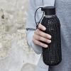 Láhev na vodu CATCH-IT 600 ml, černá, tritan, RIG-TIG