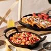 Venkovní pánev BBQ 25 cm, černá, litina, Le Creuset