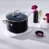 Kastrol TOUGHENED 24 cm, 6 l, černá, hliník, Le Creuset